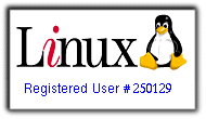 Usuari registrat de Linux: 250129