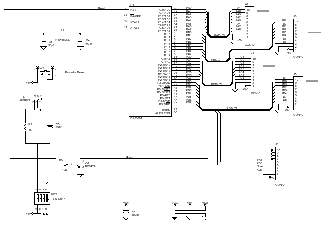 Descarga Del Esquema Del Mdulo Microcontrolador